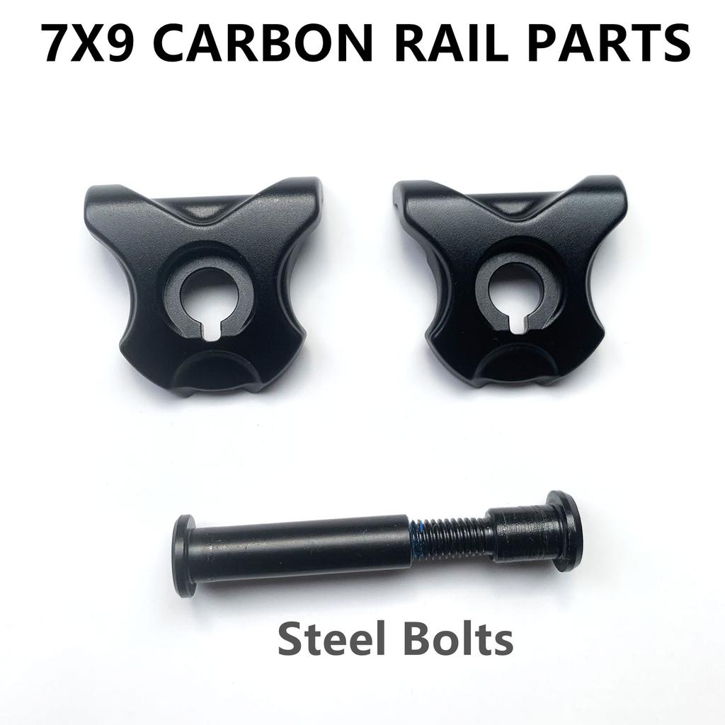 Carbon Seatpost Clamp Oval 7*9 / 7*10MM Carbon Saddle Rail Parts Seatpost Clamp Suitable For Emonda SLR Carbon Road Bike Use