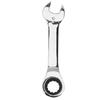 Ratcheting Wrench Chrome Steel 13mm 72 Teeth Reversible Ratchet Spanner for Home Bike Car Repair