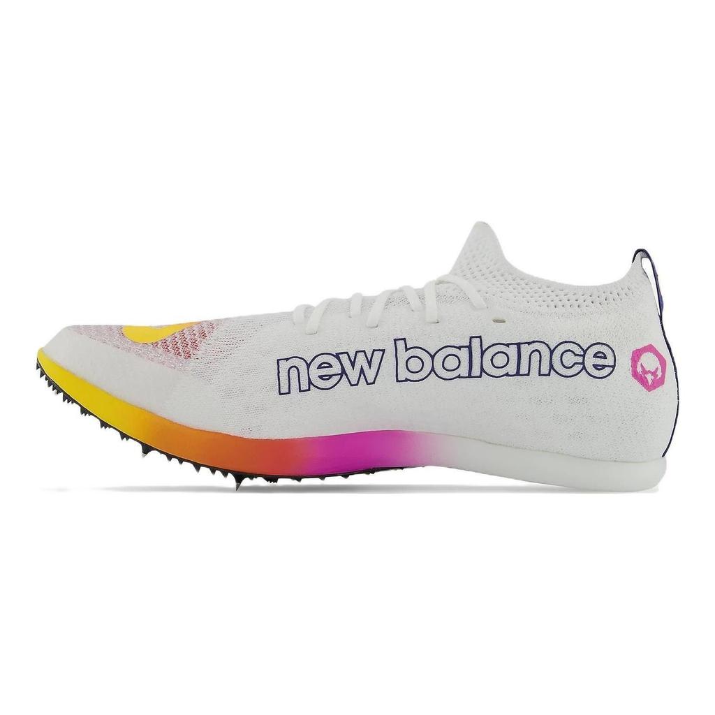 New Balance FuelCell MD-X White Vibrant Apricot Unisex Track Spikes UMDELRE2