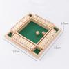 Wooden four-sided digital flop game, adult children's decompression toys KTV bar party to add fun drinking order