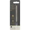 PARKER Parker 5th Ballpoint Pen Refill, Black, 1 Pack, Black, F Fine, Water-based Ballpoint Pen R...