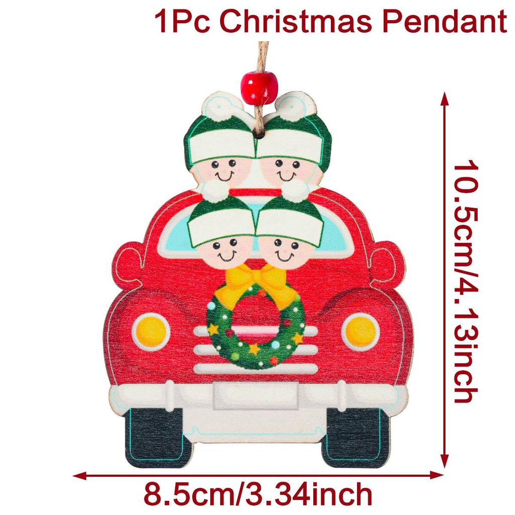 Christmas Pendant DIY Personal Family Christmas Decorations For Home 2025 Navidad Christmas Tree Hanging Ornament New Year 2025