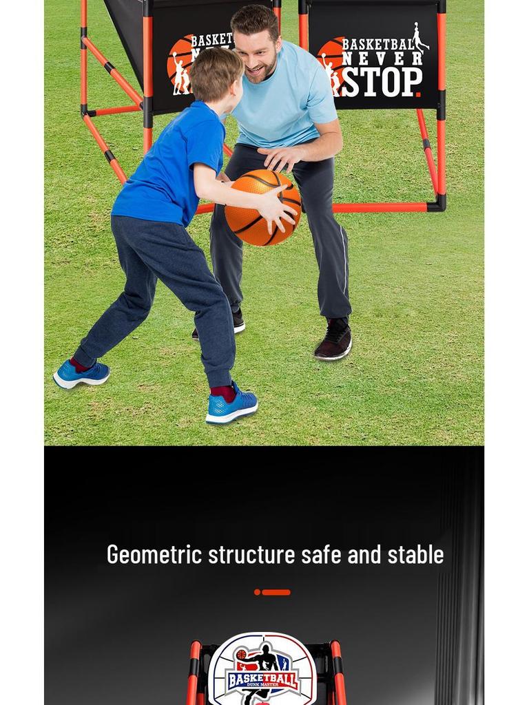 Children's Portable Indoor Basketball Hoop and Shooting Game Toy