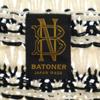 BATONER Border Pattern Long sleeve knit 1 Ivory Women Used