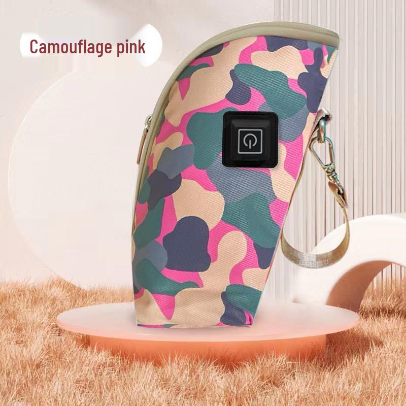 

Утепленная сумка-подогреватель для детских бутылочек для коляски - Портативный рукав для поддержания постоянной температуры для прогулок Bilingual Packaging