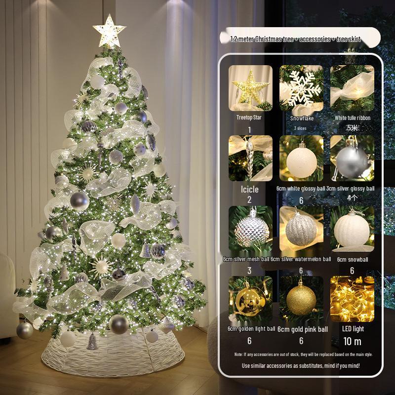 2024 Large Christmas Tree Ornaments for Living Room Decoration