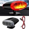 Car Interior Heating Device 12V Heater Cooling Mode Black Gray 12V Heating Fan ABS Material Construction Automotive Defogger