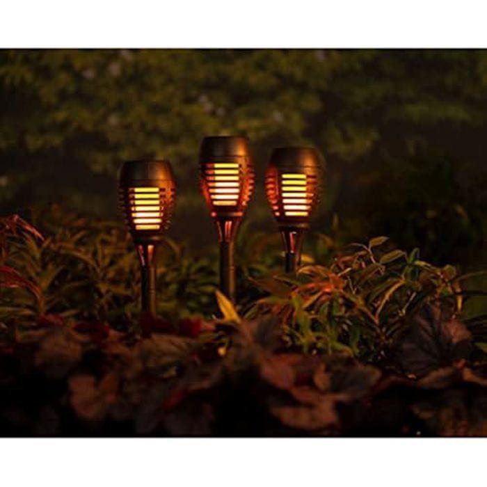Lampe Solaire D'extérieur - KAEMINGK - RXZER23 - Noir - Énergie Solaire - Jardin Contemporain