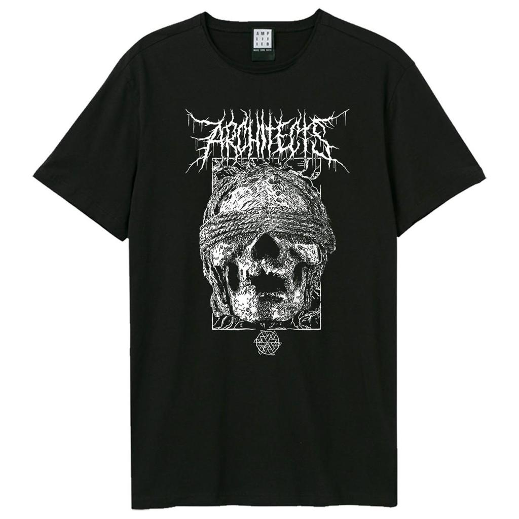 Amplified Unisex Adult Skull Death Metal Architects T-Shirt