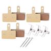 3 Pairs Sturdy Disc Brake Pads Copper-Based All-Metal Brake Pads Replacement Kit Bike Maintenance