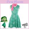 Alegria Emoção Feliz Fantasia Cosplay Vestido Halloween Roupa para Apresentação de Palco