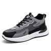 Men's Shoes New Trendy with Platform Loafers Sports Shoes Men's Casual Running Shoes Internet Celebrity Leather Dad Trendy Shoes