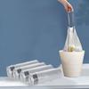 4Rolls PE Material Garbage Bags Odor-Control Rubbish Bags Convenient Drawstring Trash Bags  Bathroom