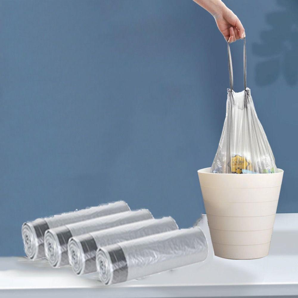 4Rolls Odor-Control Garbage Bags Disposable Wastebasket Bags Portable Kitchen Bags  Bathroom