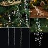 Christmas Beaded Garland with Pendants for Tree and Wreath Holiday Decor
