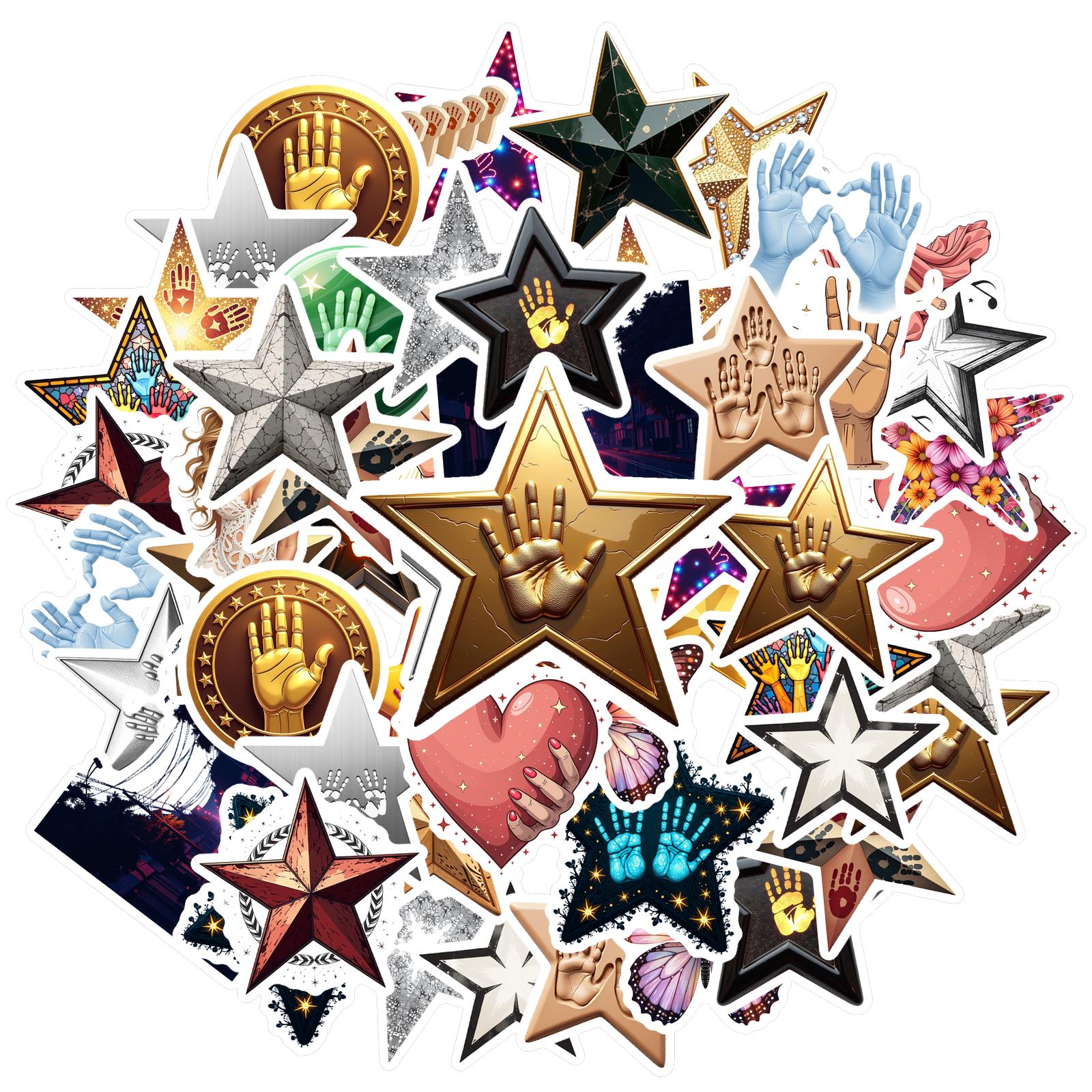 

35pcs-100pcs Decals waterproof Decorative Stickers Glamour Stickers Fantasy Stickers for DIY notebooks customizing phones