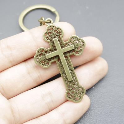 Hot Selling Jewelry, Minimalist Cross Keychain Pendant