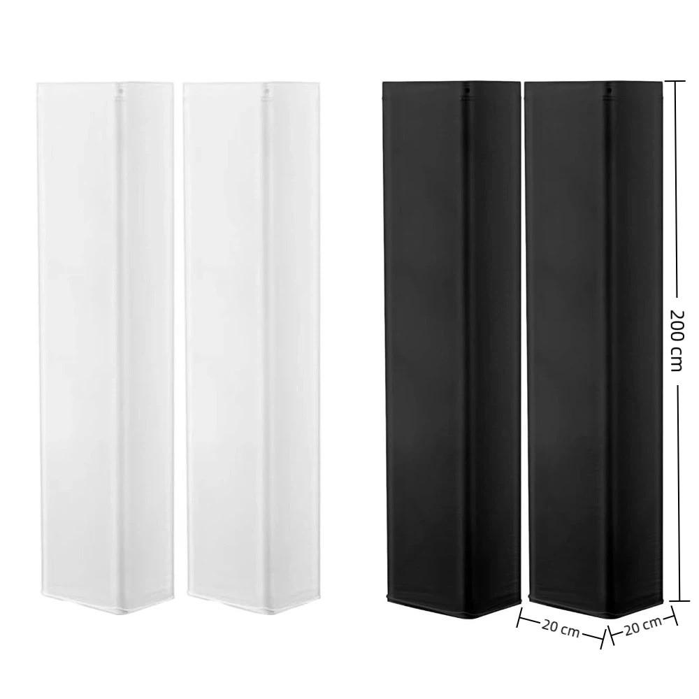2pcs Easy Installation Scrim Sleeves 2M Decorative Truss Sock Truss Cover For Concert Performance