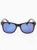 Lucky Dice Name Uni Wayfarer Sunglasses Black/Blue