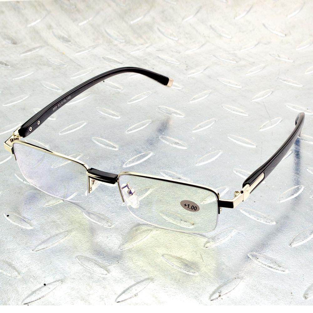 

MEN Titanium alloy +TR90 Senators Antireflective coated reader read Non spherical reading glasses +0.5 +0.75 +1 to +6 +150 серебряный