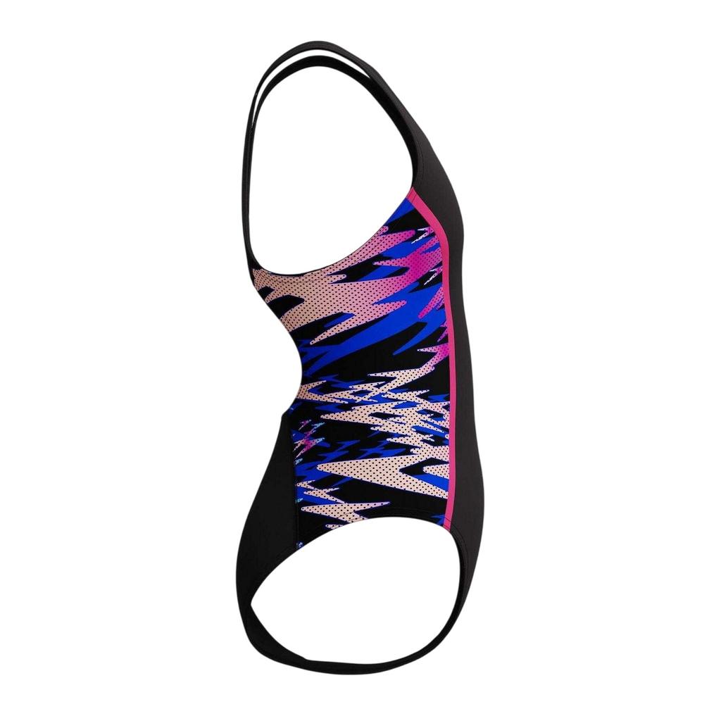 Speedo Girls Hyperboom Patterned One Piece Swimsuit