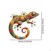 Animal Statues Metal Gecko Decor Gift for Home And Garden