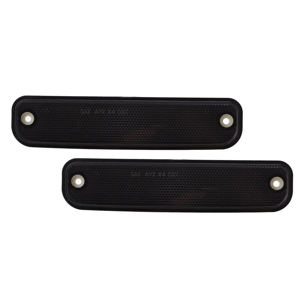 Pair Front Signal Side Marker Light Cover Lens 6270434 Replacement for Pickup Truck 1973‑1980