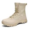 Men's Tactical Combat Desert Hiking Boots – High-Top Military Outdoor Footwear