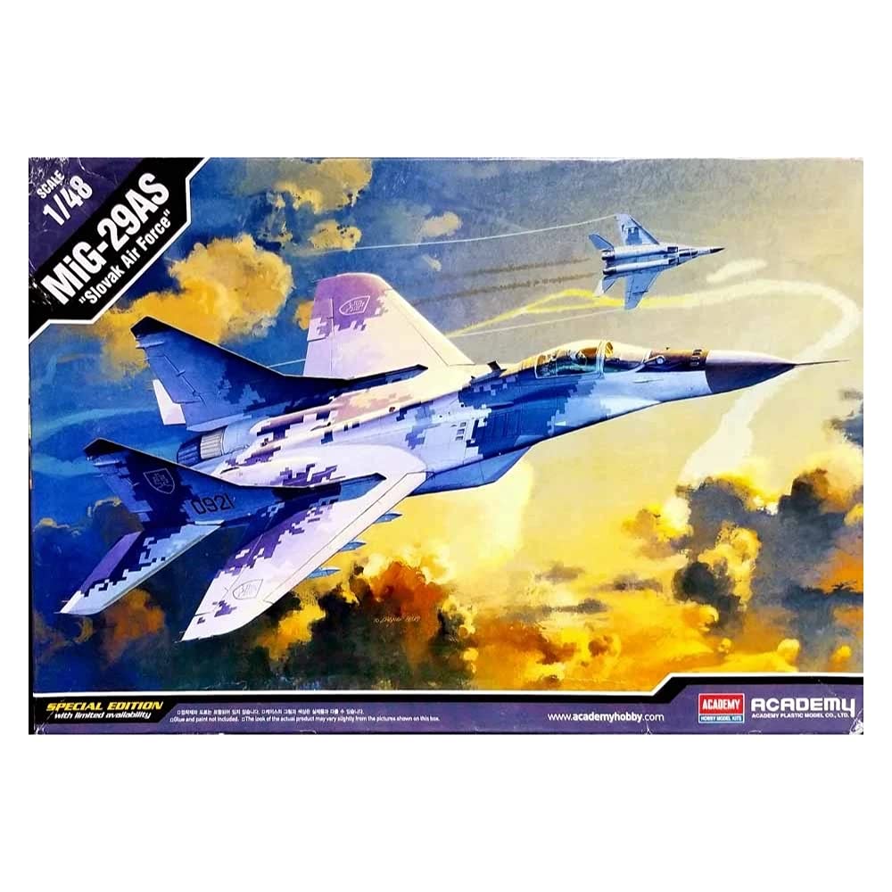 Academy 1/48 MIG-29AS Slovak Air Force Plastic Model
