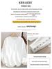 2024 Women's Oversized Long-Sleeve Cotton T-Shirt - Korean Style Round Neck Autumn Tee