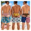 2026 Summer Funny Fake Buttocks Swim Trunks For Men Leopard Personality Beach Shorts Board Shorts Boyfriend Husband Fun Gift