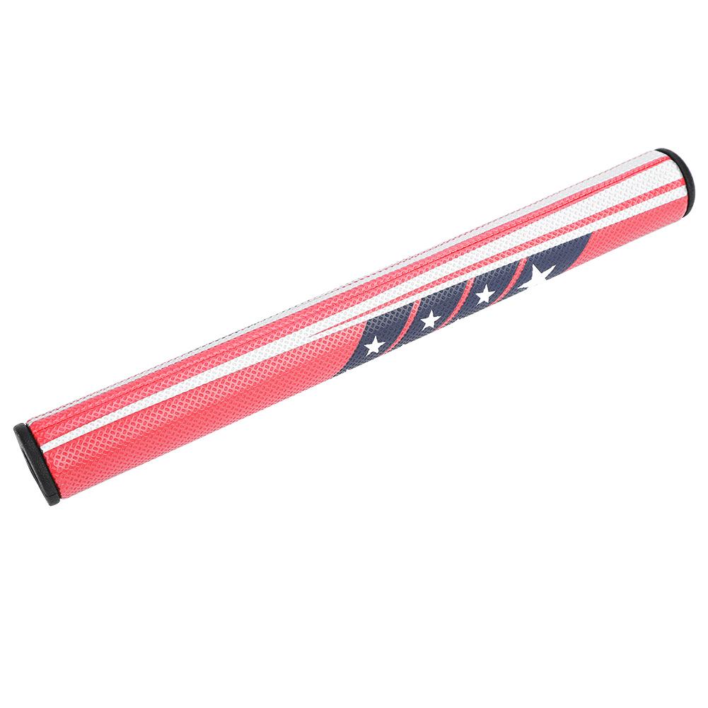 Anti Skid PU Covered Comfortable Golf Club Putter Grip Replacement Accessory(Red)