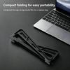 Laptop Stand Folding Adjustable Ergonomic Notebook Holder Universal for 10-17 Inch Laptop Tablet  Home Office Desk Use