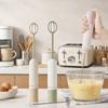 Low Noise Electric Milk Frother Handheld Egg Beater Wireless Coffee Whisk  Kitchen Whisk Tools