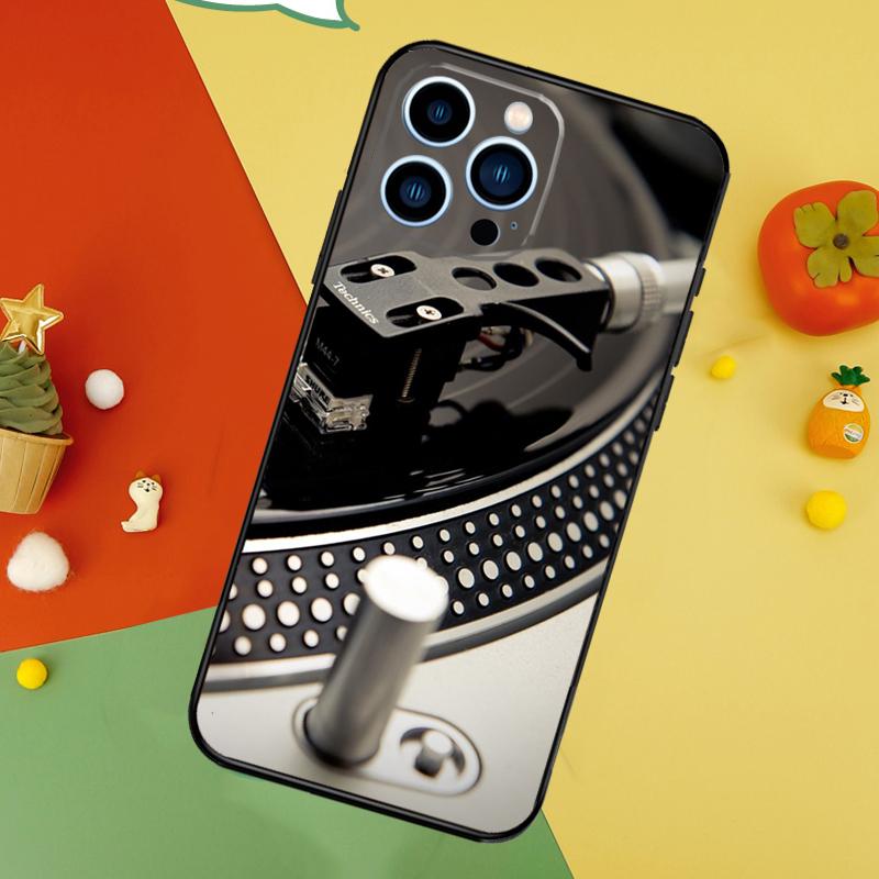 Vinyl DJ Record Art Cover For iPhone 13 12 Mini 11 14 15 16 Pro Max XS X XR 7 8 14 15 16 Plus Phone Case