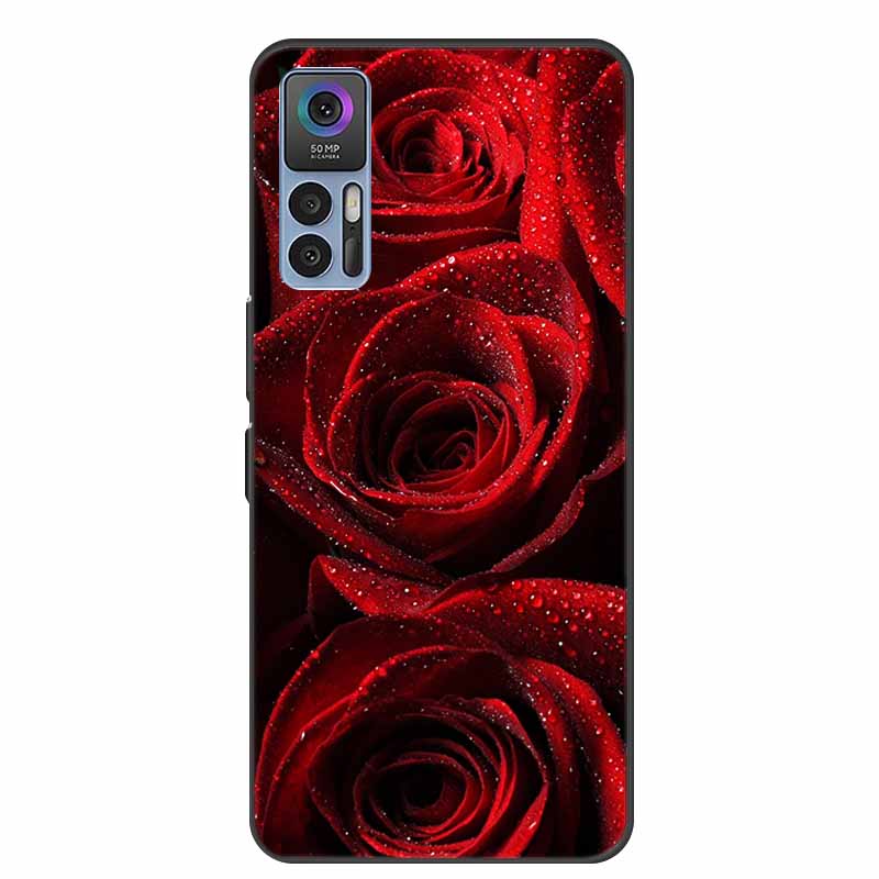 For TCL 30 Plus Case Luxury Soft Silicone Back Cover Phone Case for TCL 30 SE Coque TCL 30 5G for TCL 30+ Protector T676J Fundas