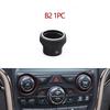 Front Central Console Radio Volume Rotary Knob Air Conditioning Heater Climate Control Button Cover For Jeep Grand Cherokee WK2