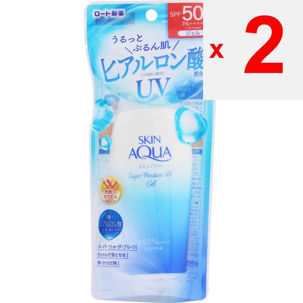 Rohto Skin Aqua Super Feuchtigkeitsgel 110g Sonnenpflege. (Um ein ungleichmäßiges Auftragen zu vermeiden, in Schichten auftragen.) (T.