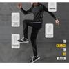 Men's Slim-fit 5-Piece Athletic Training Sportswear Set