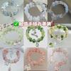 Crystal Butterfly Beaded Bracelet Women's Light Luxury Girlfriend Gift Birthday Bracelet High Value Student Party Exquisite Jewelry