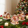 Christmas Decoration: Glowing Little House, Christmas Gifts: Soft  Tale Candy House, Atmosphere Display Items