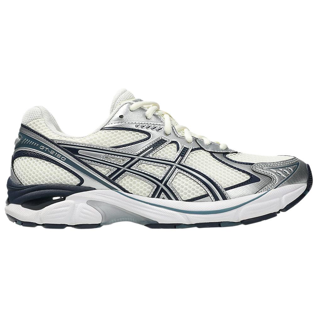 Asics GT-2160 Άνετα Ανθεκτικά Παπούτσια Τρεξίματος Unisex Αθλητικά Παπούτσια Εκρού Ασημί Μπλε 1203A275-117