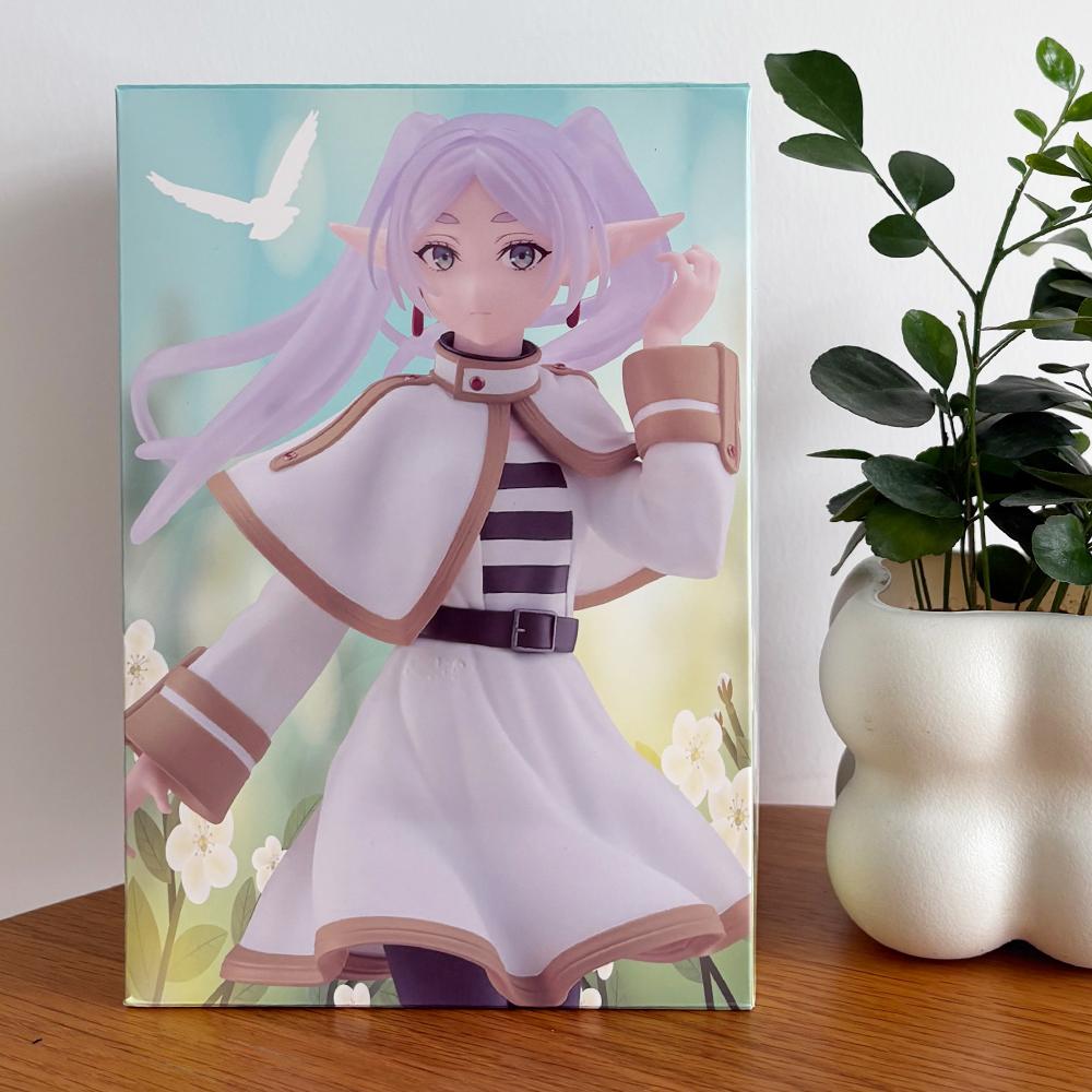 Frieren Girl Figure Frieren Beyond Journey'S End Elf Girl With Magic Staff Collectible Statue Desktop Decor For Anime Fans
