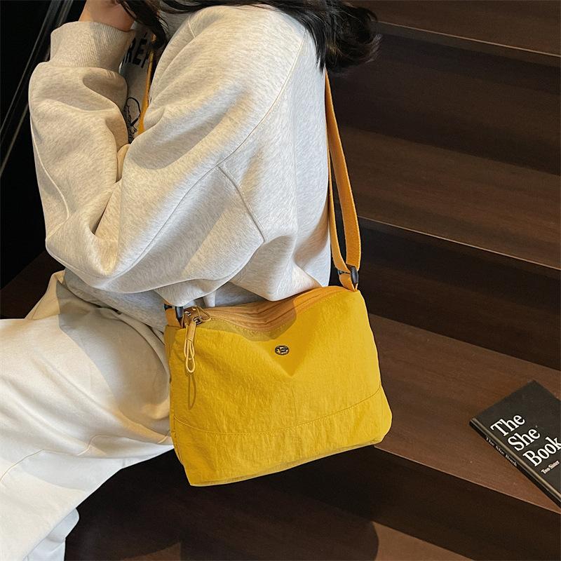 Multi-Layer Pocket Bag Trendy Multi-Functional Casual Versatile Waterproof Portable Fashion Shoulder Messenger Cloth Bag Women