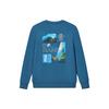 New FILA Sweatshirt Men's Mystic Blue F11M248202FDB