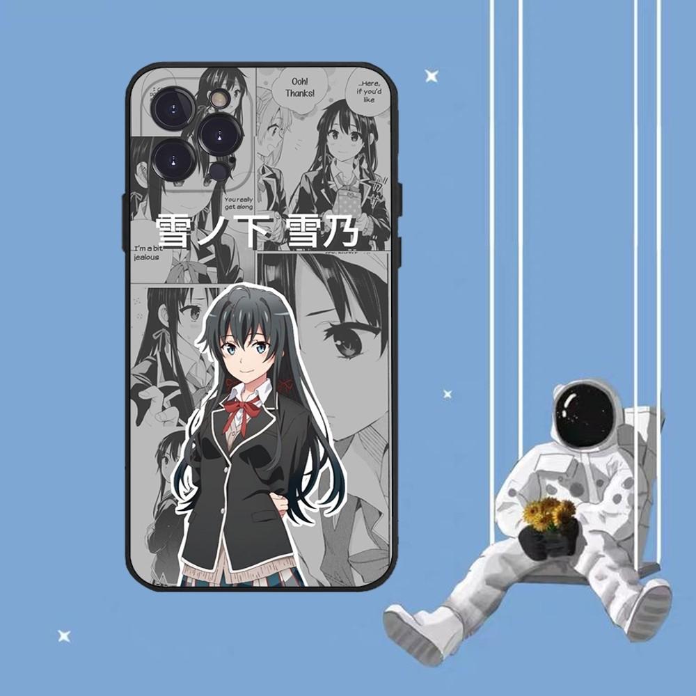 

Yukinoshita Yukino OreGairu Phone Case For iPhone 14 11 12 13 Mini Pro XS Max Cover 6 7 8 Plus X XR SE 2020 Funda Shell iPhone 12 mini