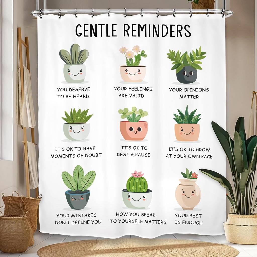 Abstract Matisse Flower Shower Curtain Retro Vintage Aesthetic Minimalist Black Modern Bathroom Set Accessories Decor with