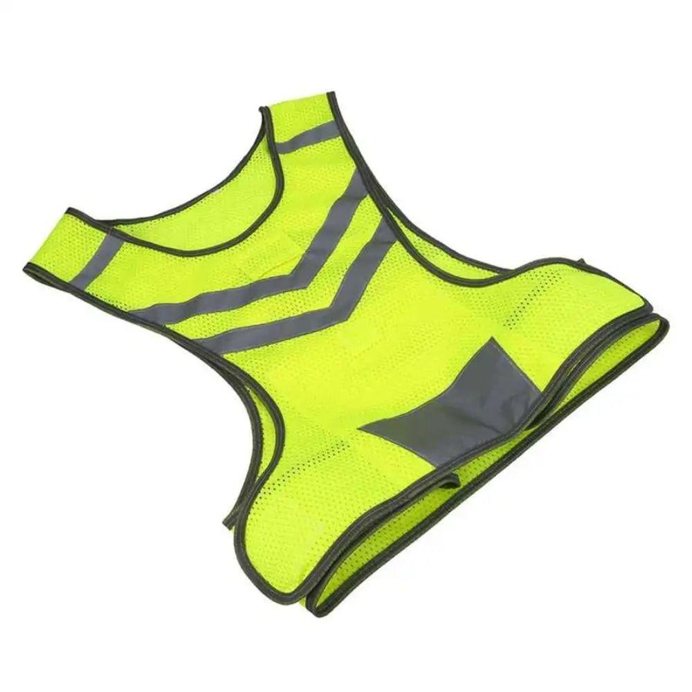 Lightweight Reflective Vest Night Warning Motorcycle Safety Jacket  Cycling