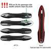 4x for Toyota Yaris Cross Hybrid 2025 2025 XP210 Sticker 2025 2020 Carbon Fiber Car Door Handle Cover Trim Styling Accessories