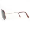 Very Good Ray-Ban Sunglasses Outdoors Man II Teardrop Eyewear Brown Used